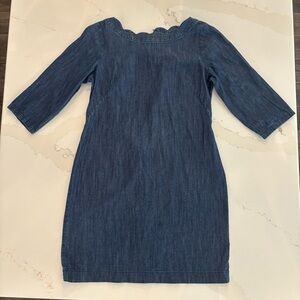 Talbots Blue Denim Dress